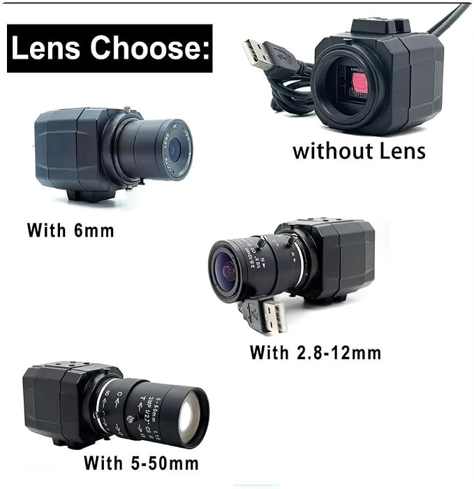 8MP With 5-50mm