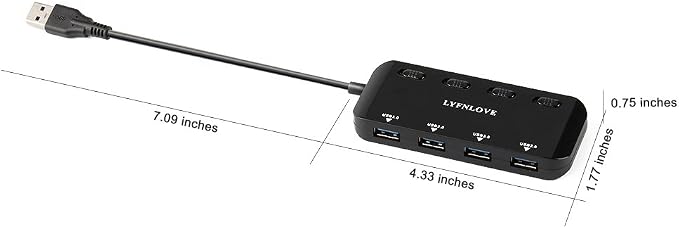 4 port USB Hub