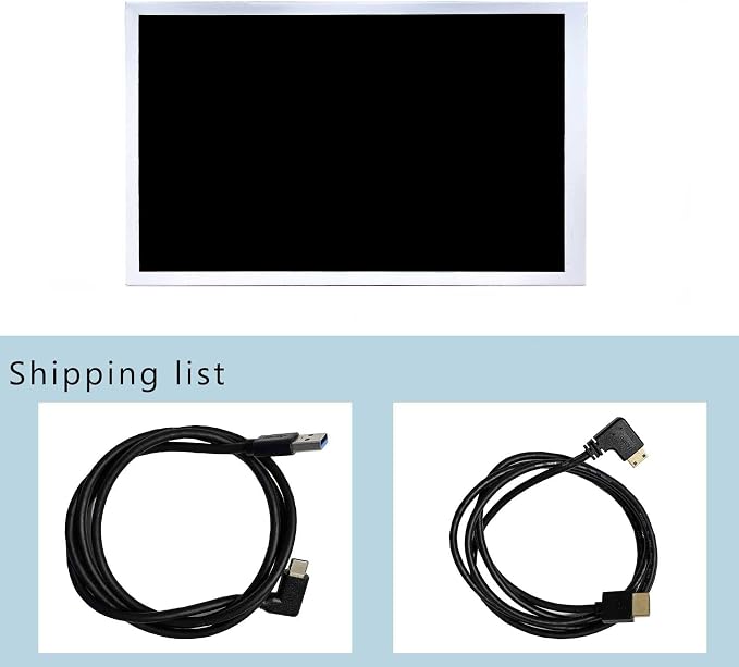 8'' LCD White