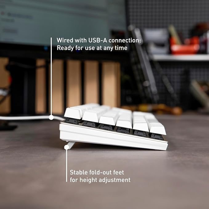 White W/MX2A Silent Red