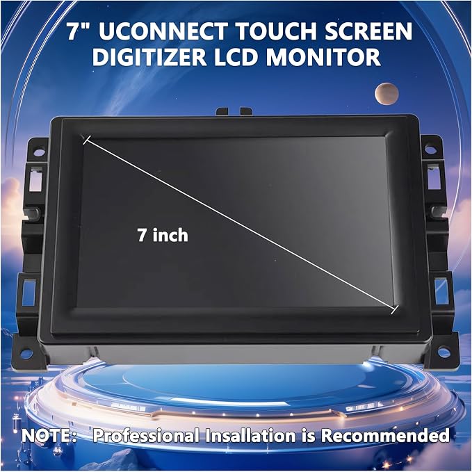 7 Jeep LCD with Bracket