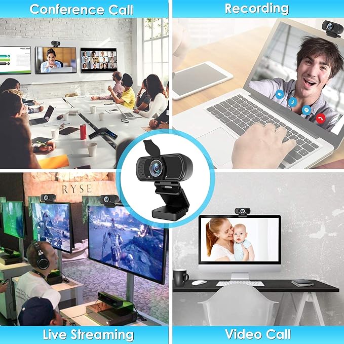 webcam for pc (black)