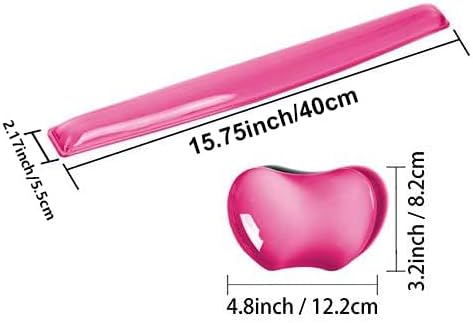 Lightpink Wrist Rest Set Plus