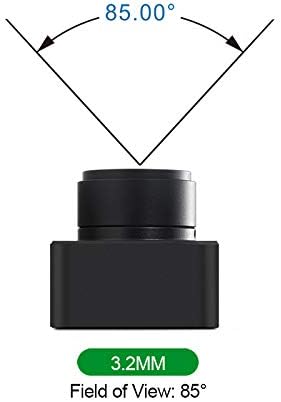 With 3.2MM No Distortion lens