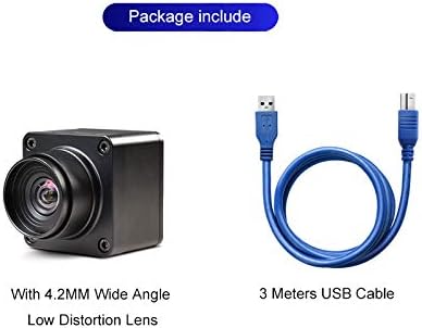 With 4.2MM Wide-angle No Distortion lens