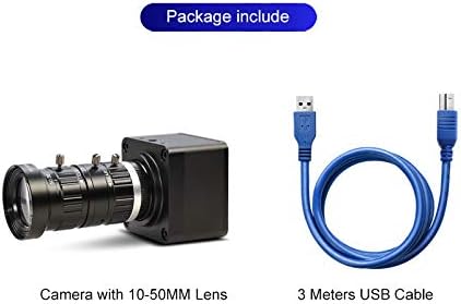 With 10-50mm Telephoto Zoom Manual Lens