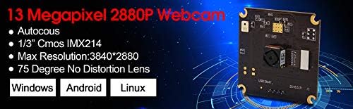 75 Degree Autofocus No Distortion Lens