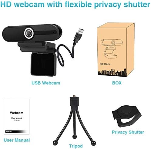 Black 4K Webcam