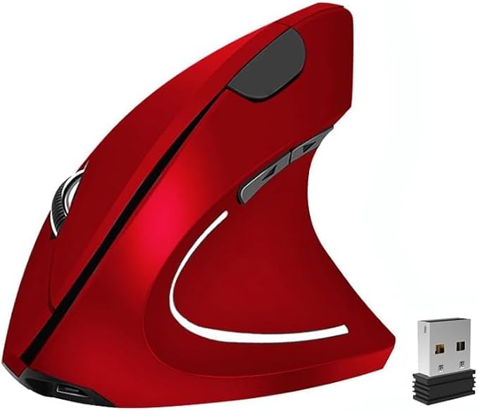 Red - Right hand - rechargeable