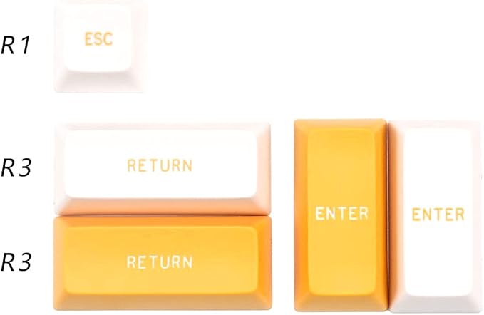 Yellow (5 keys)