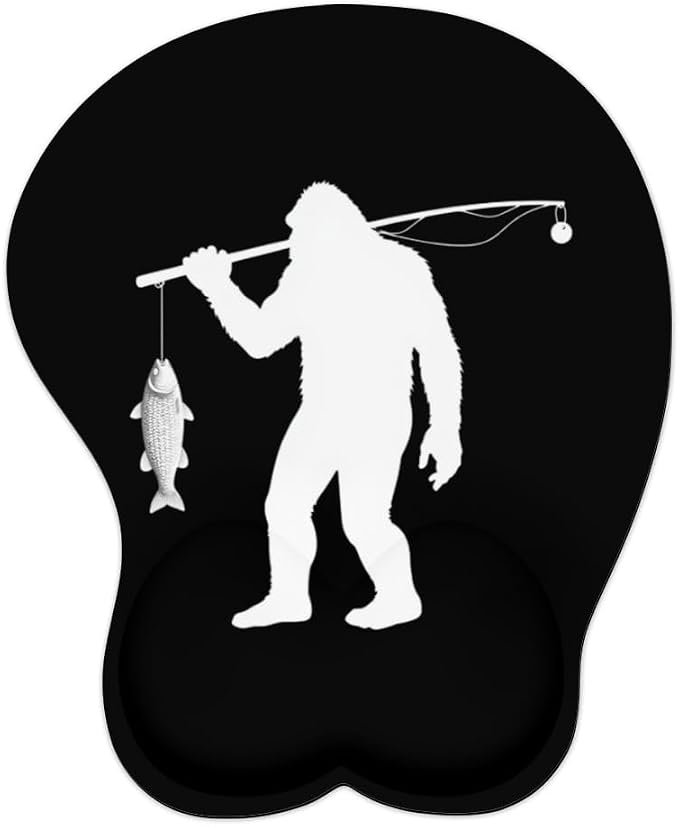 Bigfoot Fishing Fisherma Sasquatch 0