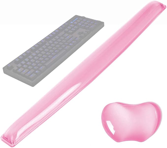 Lightpink Wrist Rest Set Plus