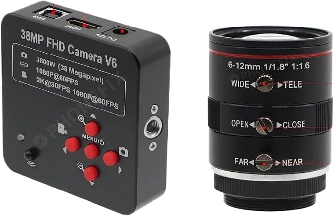 Camera 6-12mm Lens