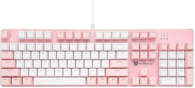Brown Switch Pink & White Color
