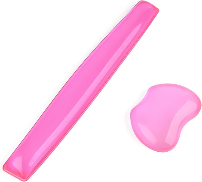 Pink Wrist Rest Set Plus