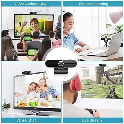 Black 4K Webcam