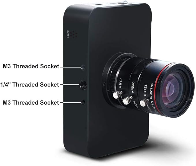6-12MM ( Manual Varifocal lens )