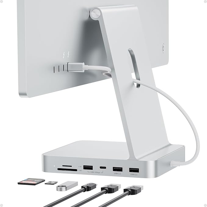 imac usb c hub-sliver