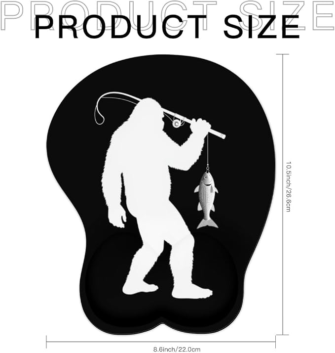 Bigfoot Fishing Sasquatch 0