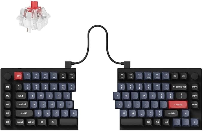 Carbon Black - A with Keychron Super Red Switch