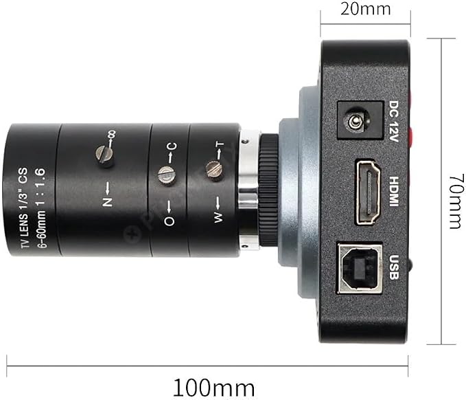 Camera 6-60mm Lens