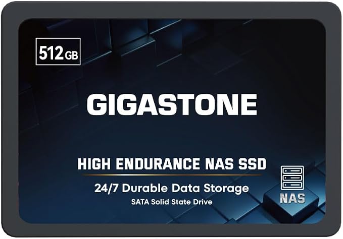 512GB HIGH ENDURANCE NAS SSD 1-Pack