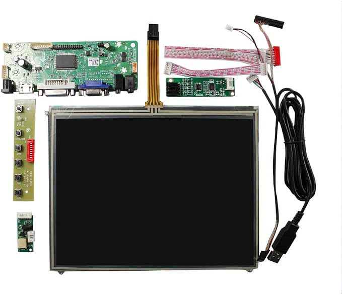 9.7'' Touchscreen + DVI/VGA Board