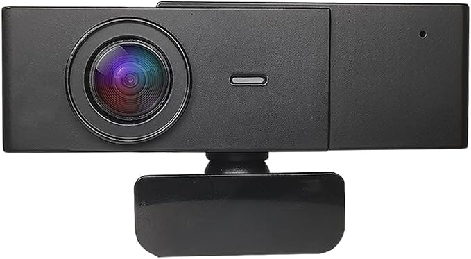 Black webcam