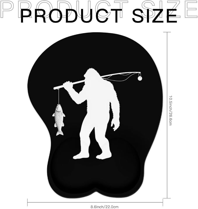 Bigfoot Fishing Fisherma Sasquatch 0