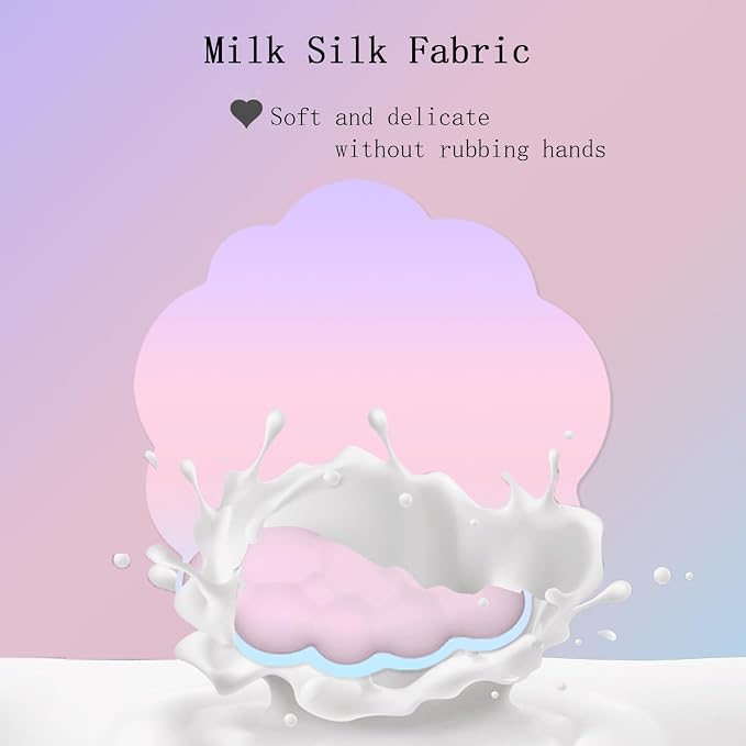 3pcs Silk Purple Pink