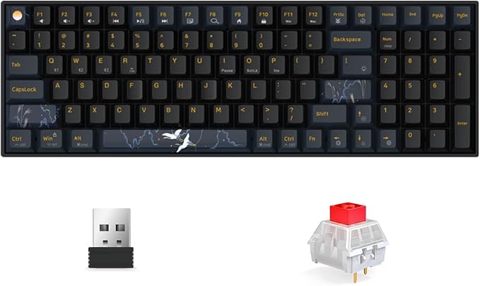 BlueBlack Keyboard-BOX red Switch