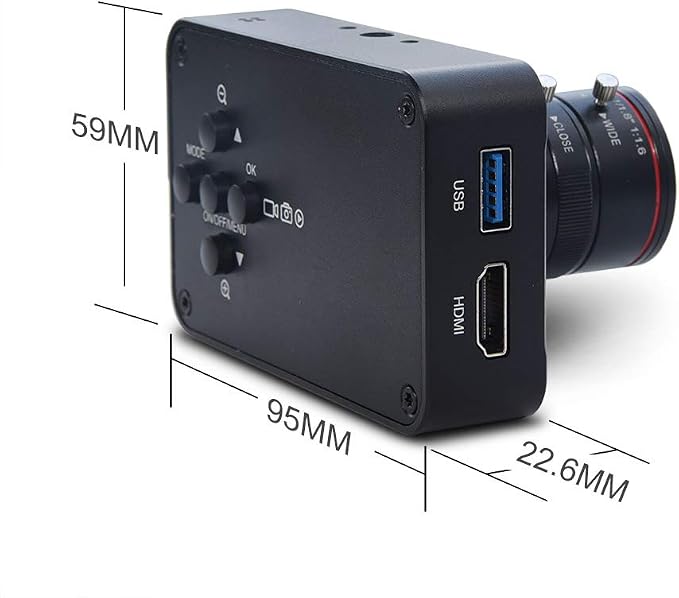 6-12MM ( Manual Varifocal lens )