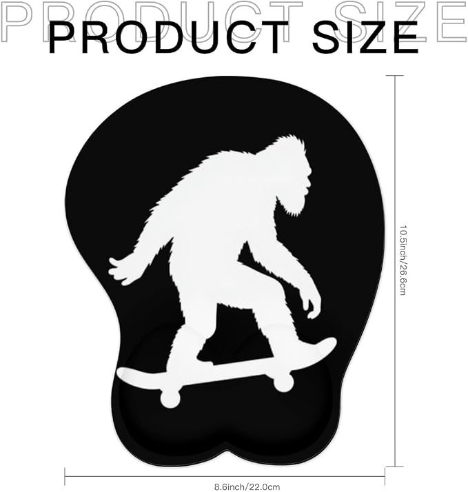 Bigfoot Skateboarding Sasquatch 0