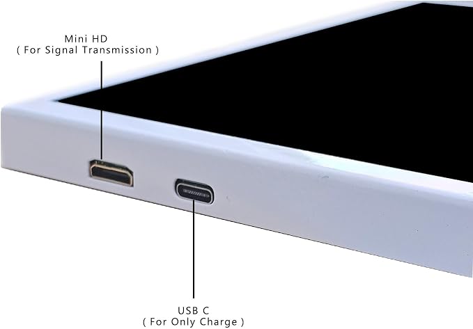 8'' LCD White