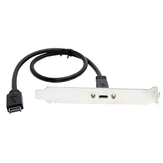 Black USB-C Female