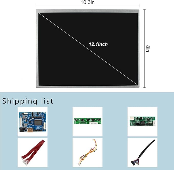 800X600 LCD + Board/Brightness 450 Nit