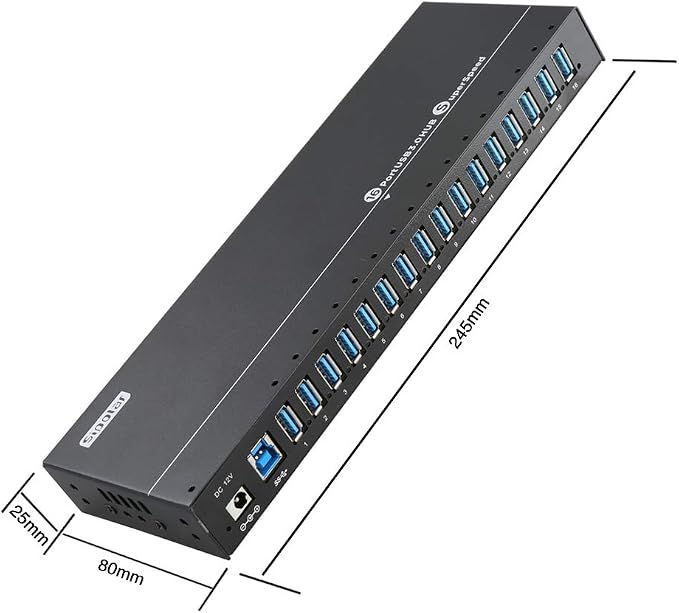 16 port usb3.0 120W