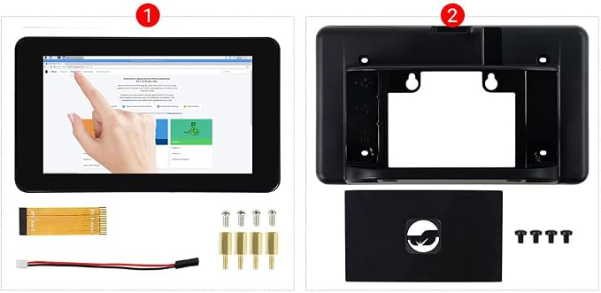 7 inch DSI LCD (with case)