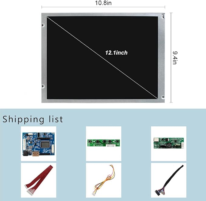 1024x768 LCD + Board/Brightness 650 Nit