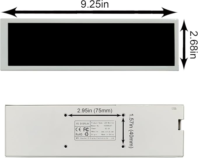 8.8'' White