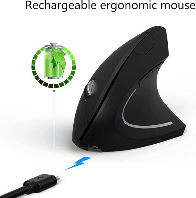 Black - Right hand - rechargeable