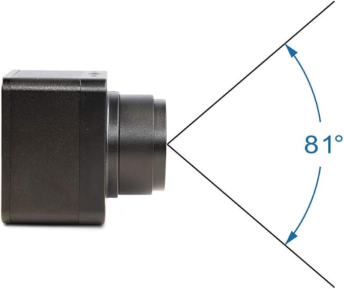 With 4.2MM Wide-angle No Distortion lens