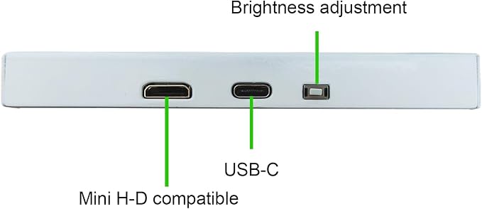 10.1'' LCD White