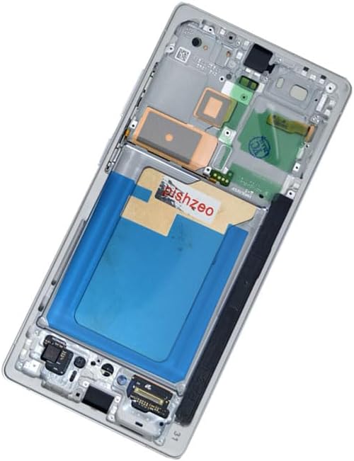 S25Ultra Screen With Titanium White Silver Frame