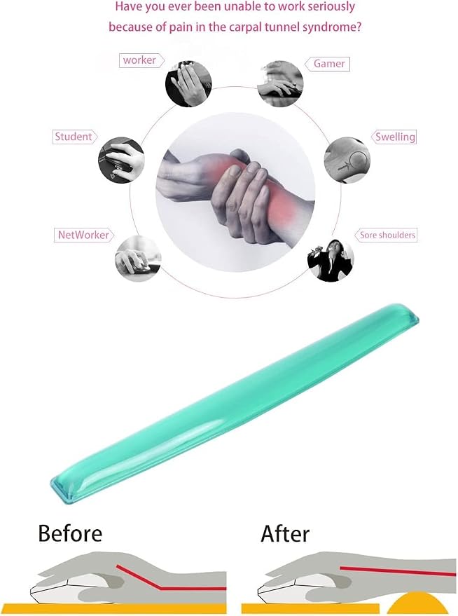 Lightpink Wrist Rest Set Plus