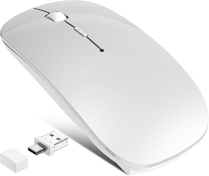 Wireless Bluetooth Mouse (Silver)