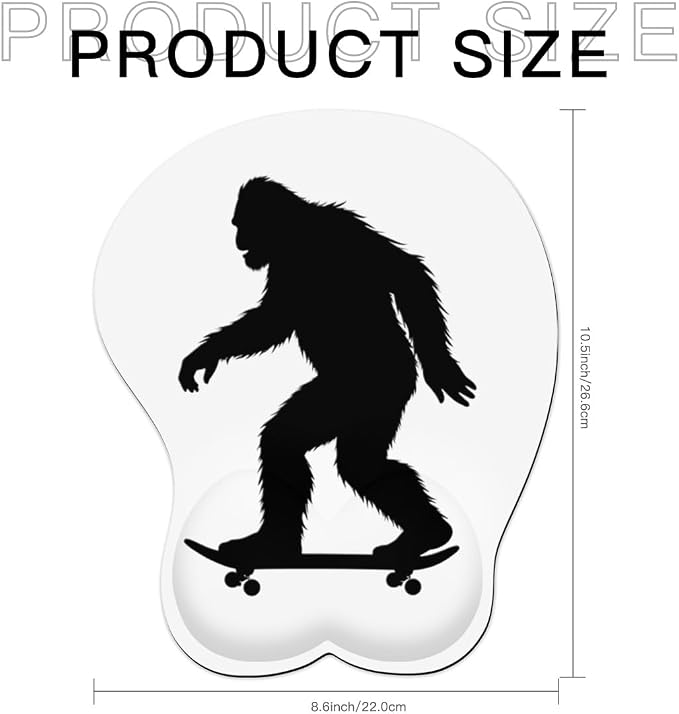 Bigfoot Skateboarding Sasquatch 1 0