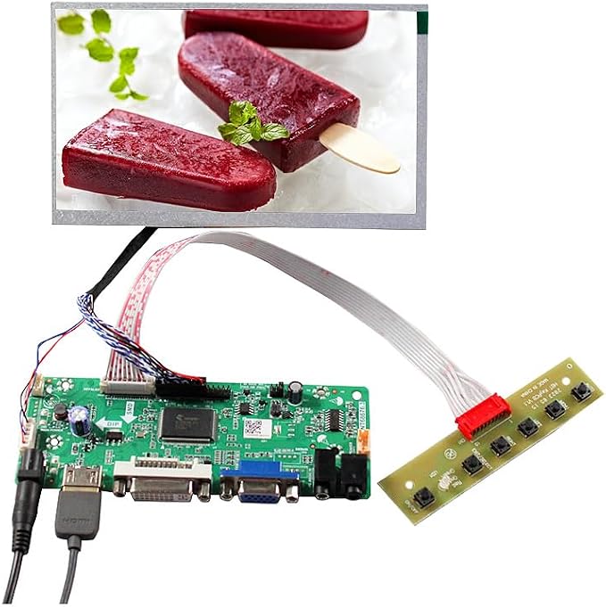 HDMI VGA DVI Board & 7\