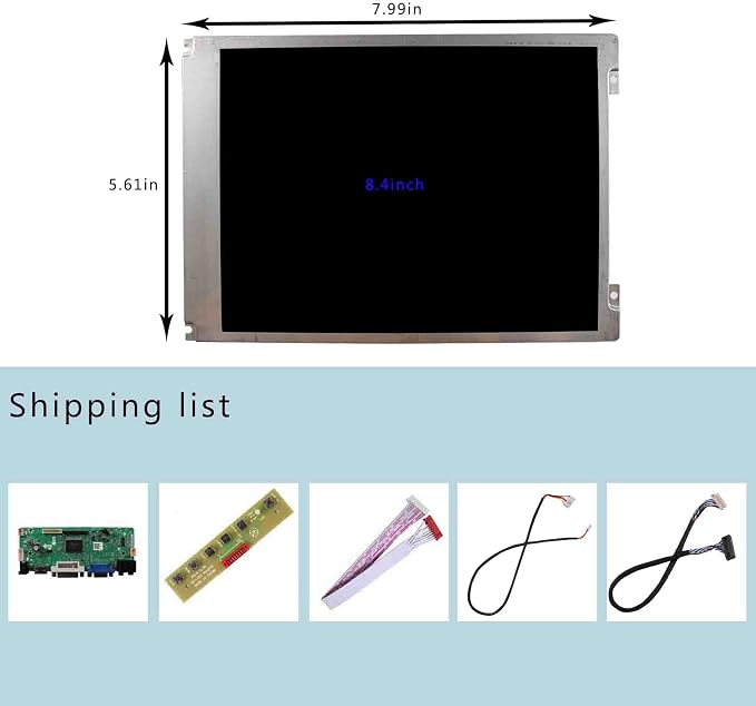 HDMI DVI VGA Board + G084SN05