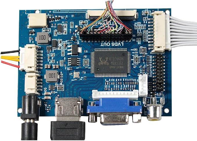 10.3'' touchscreen+VGA/AV Board